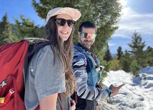 Why Should You Wear Sunglasses in Winter & How to Combine Them? - Torege® Eyewear