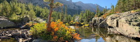 Glacier Gorge Trail  landscape